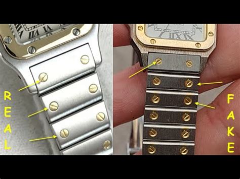 cartier fake vs real watch|cartier watch serial number authentication.